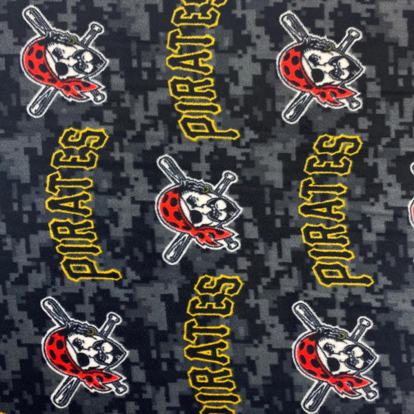 Pittsburgh Pirates MLB Fleece Fabric