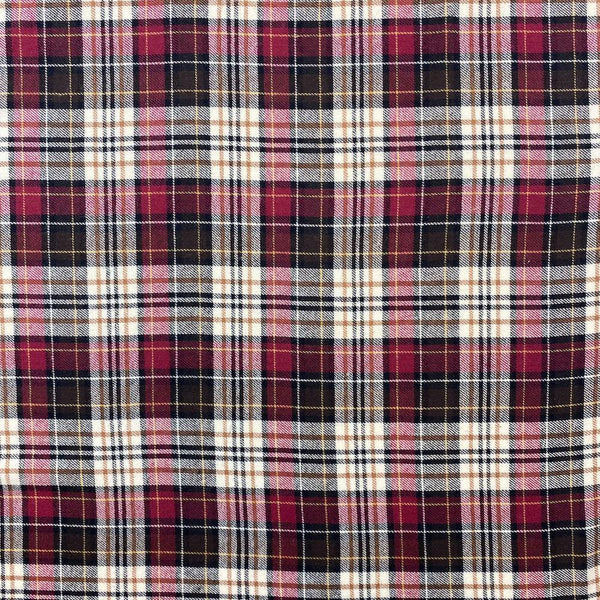 Fabric Wholesale Direct Plaid Cotton Flannel - James Fabric