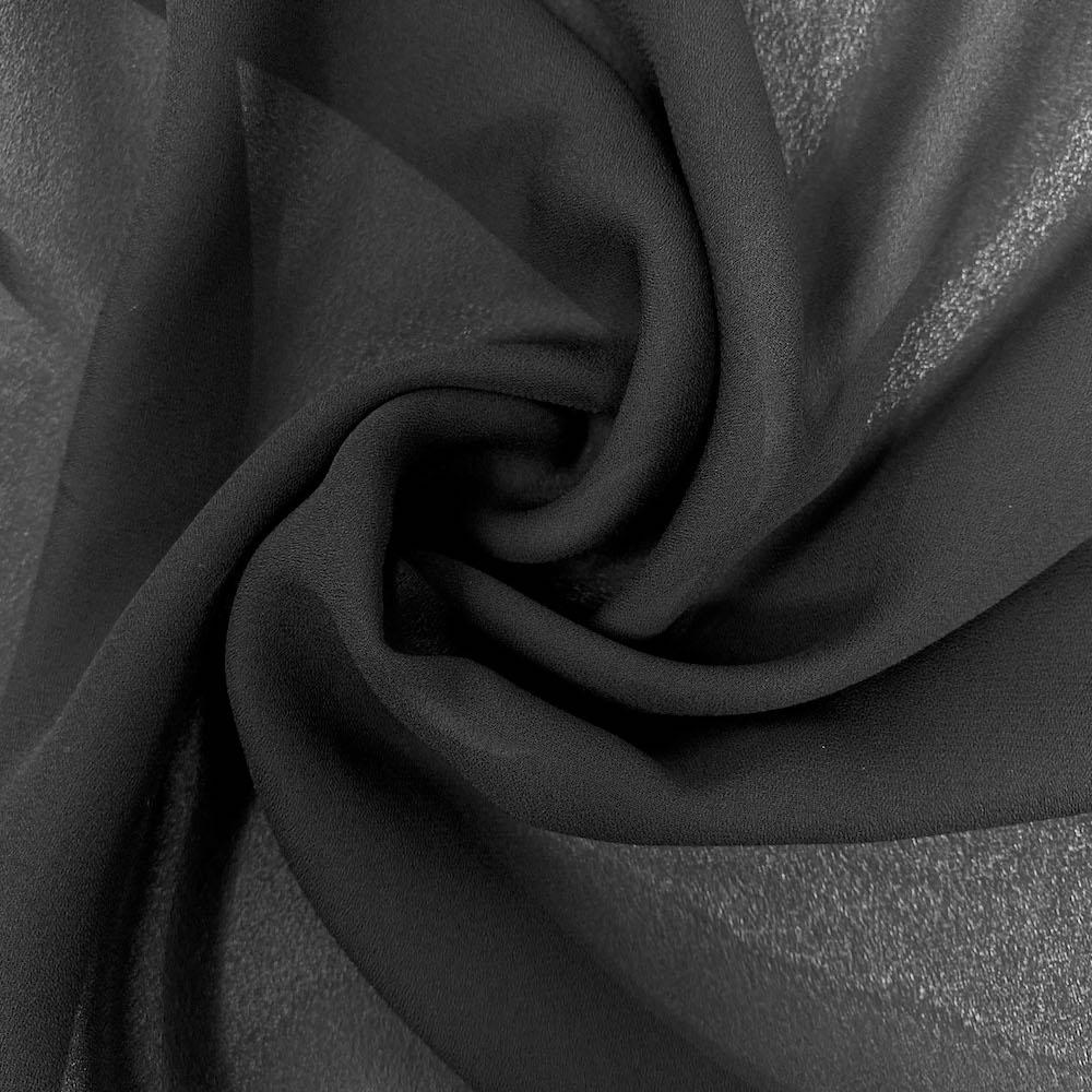 Plain-Dyed Georgette Fabric 60