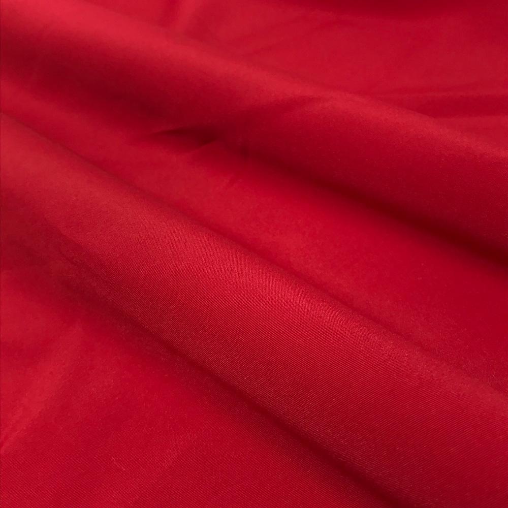 Red Polyester Tissue Faille