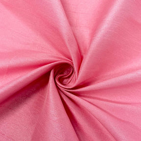 Polyester Dupioni Rod Pocket Curtains - Candy Pink 122