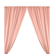 Poplin (60") Rod Pocket Curtains - Blush