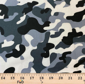 Military Camo Print Cotton