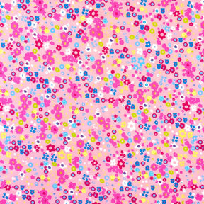 Pink Gladys Blossom Print Broadcloth