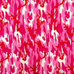 Pink Marine Camo Print Broadcloth