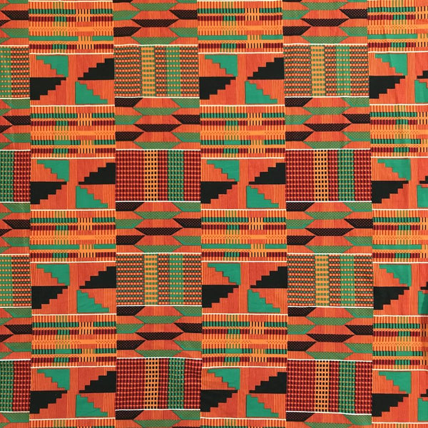 Kente African Print DTY Brushed (3-2)