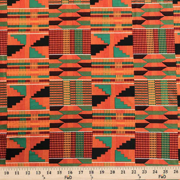 Kente African Print DTY Brushed (3-2)