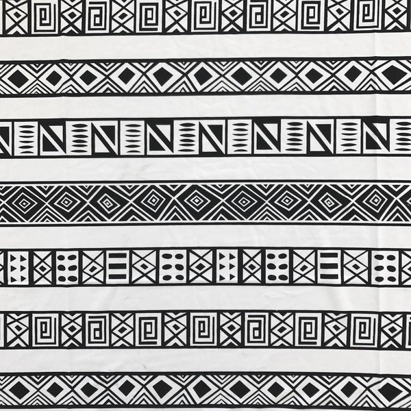 Aztec Printed DTY Brushed (4-2) Fabric