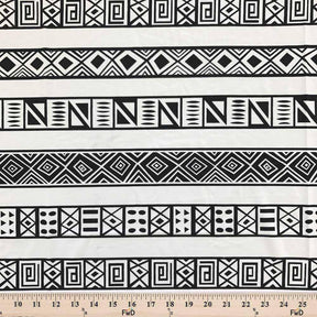 Aztec Printed DTY Brushed (4-2) Fabric