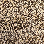 Leopard Printed DTY Brushed Knit (9-1) Fabric