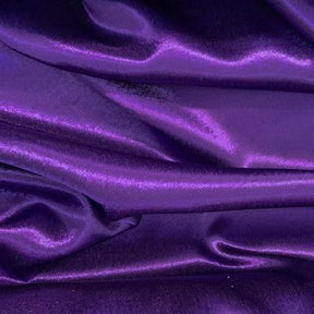 Crepe Back Satin Rod Pocket Curtains - Purple