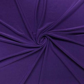 ITY Knit Stretch Jersey Rod Pocket Curtains - Purple