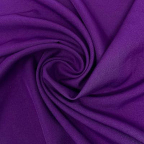 Poplin (110 Inch) Rod Pocket Curtains - Purple