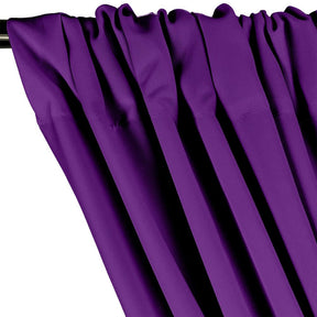 Poplin (60") Rod Pocket Curtains - Purple