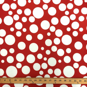 Polka Dot Neoprene Scuba Fabric