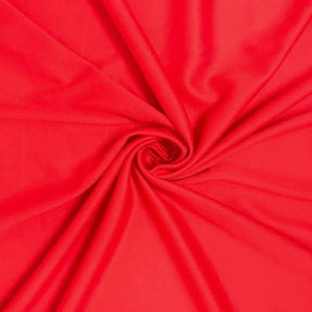 Interlock Knit Rod Pocket Curtains - Red