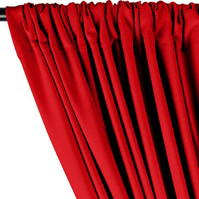 Ponte de Roma Rod Pocket Curtains - Red