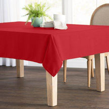Poplin 60 Rectangular Table Covers Red Image 1