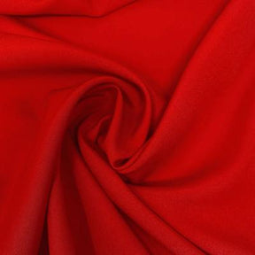 Poplin (60 Inch) Rod Pocket Curtains - Red