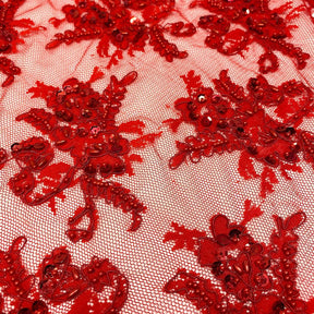 Red Queen Beaded Lace