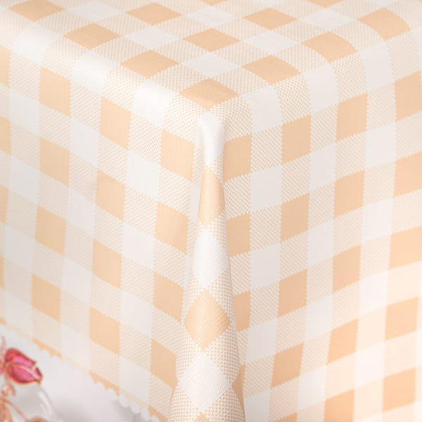 Rose Check Oilcloth