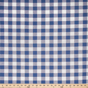 Gingham 1 Inch Check Printed Broadcloth