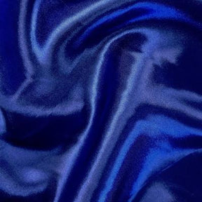 Charmeuse Satin Rod Pocket Curtains - Royal Blue