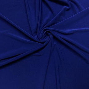 ITY Knit Stretch Jersey Rod Pocket Curtains - Royal Blue