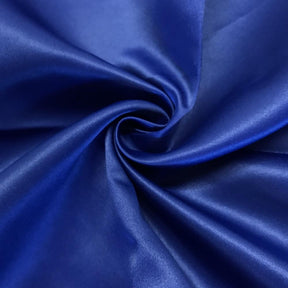 Matte Satin (Peau de Soie) Rod Pocket Curtains - Royal Blue