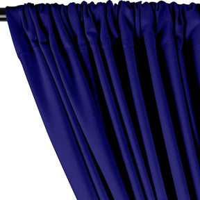 Ponte de Roma Rod Pocket Curtains - Royal Blue