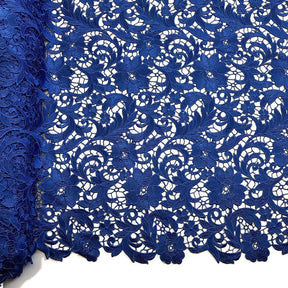 Lotus Guipure French Venice Lace Fabric