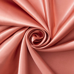 Charmeuse Satin Fabric - Rust Many Colors Available