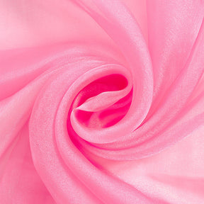 59 Hot Pink Organza Fabric by The Yard - 1 Yard