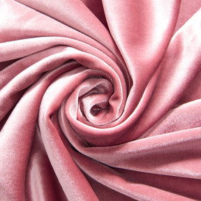 Princess LIGHT PINK Polyester Spandex Stretch Velvet Fabric 