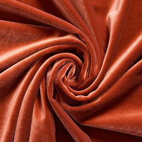 Stretch Velvet Knit Fabric, Deep Burgundy • Promenade Fine Fabrics