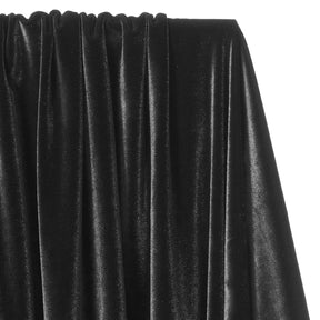 Black Crushed Velvet Stretch Fabric by the Yard, 4-way Stretch  Velvet,spandex Distress Black Velvet Material for Gown, Costumes, Curtains  