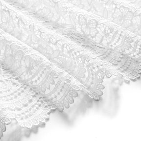 Violet Guipure French Venice Lace