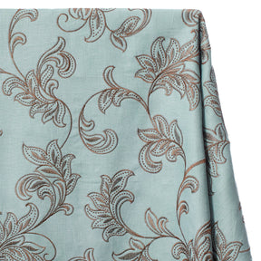 Rowan Embroidered Linen Fabric | Fabric Wholesale Direct Rowan Embroidered Linen Fabric | Fabric Wholesale Direct