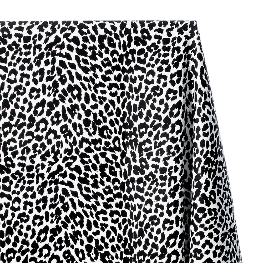 Snow Leopard Print Stretch Twill | Fabric Wholesale Direct