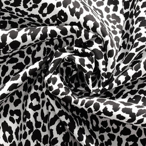 Snow Leopard Print Stretch Twill