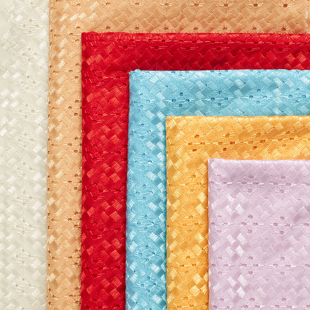 Cubic Embroidered Eyelet Fabric Fabric Wholesale Direct