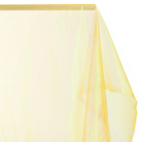 Lunar Pearlized Iridescent Organza White, by the yard