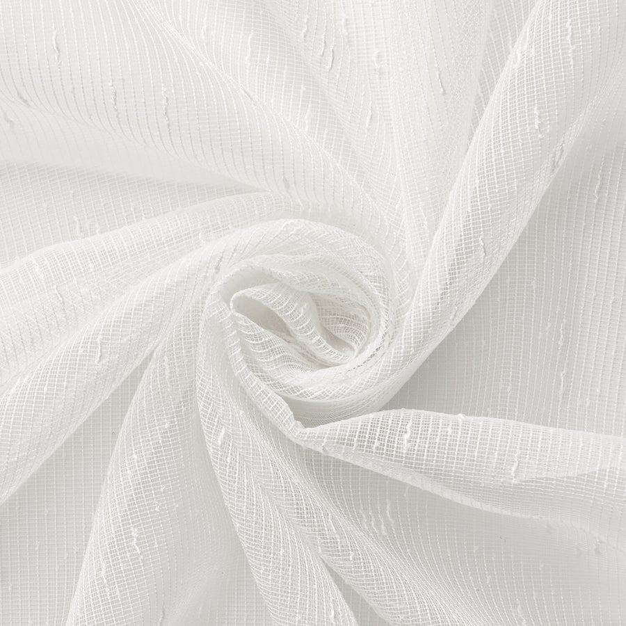 Elio Slubbed Sheer Mesh Dobby | Fabric Wholesale Direct