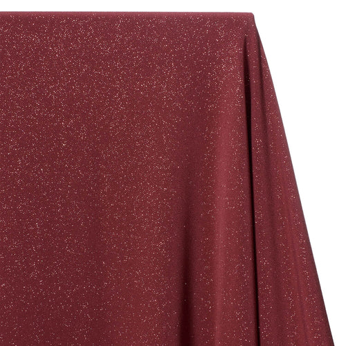 Glitter ITY Knit Jersey Fabric By The Yard