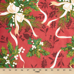 Mistletoe Print Broadcloth