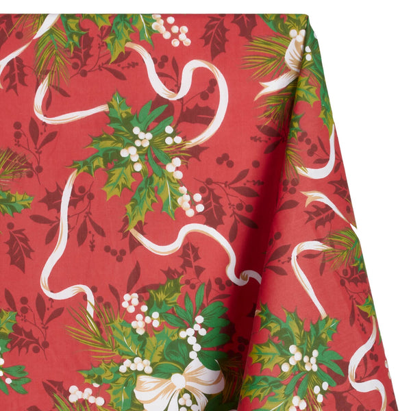 Mistletoe Print Broadcloth