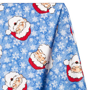 Santa Claus Print Broadcloth