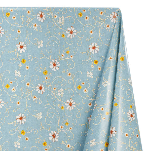 Daisy Print Oilcloth