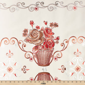 Floral Teacup Oilcloth