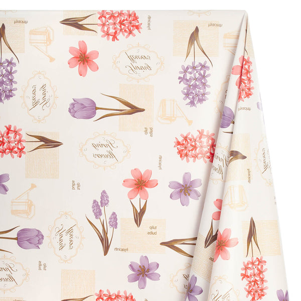 Flower Garden Oilcloth